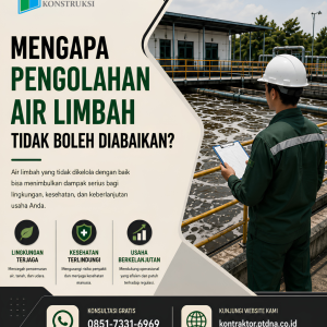 mengapa pengolahan air limbah